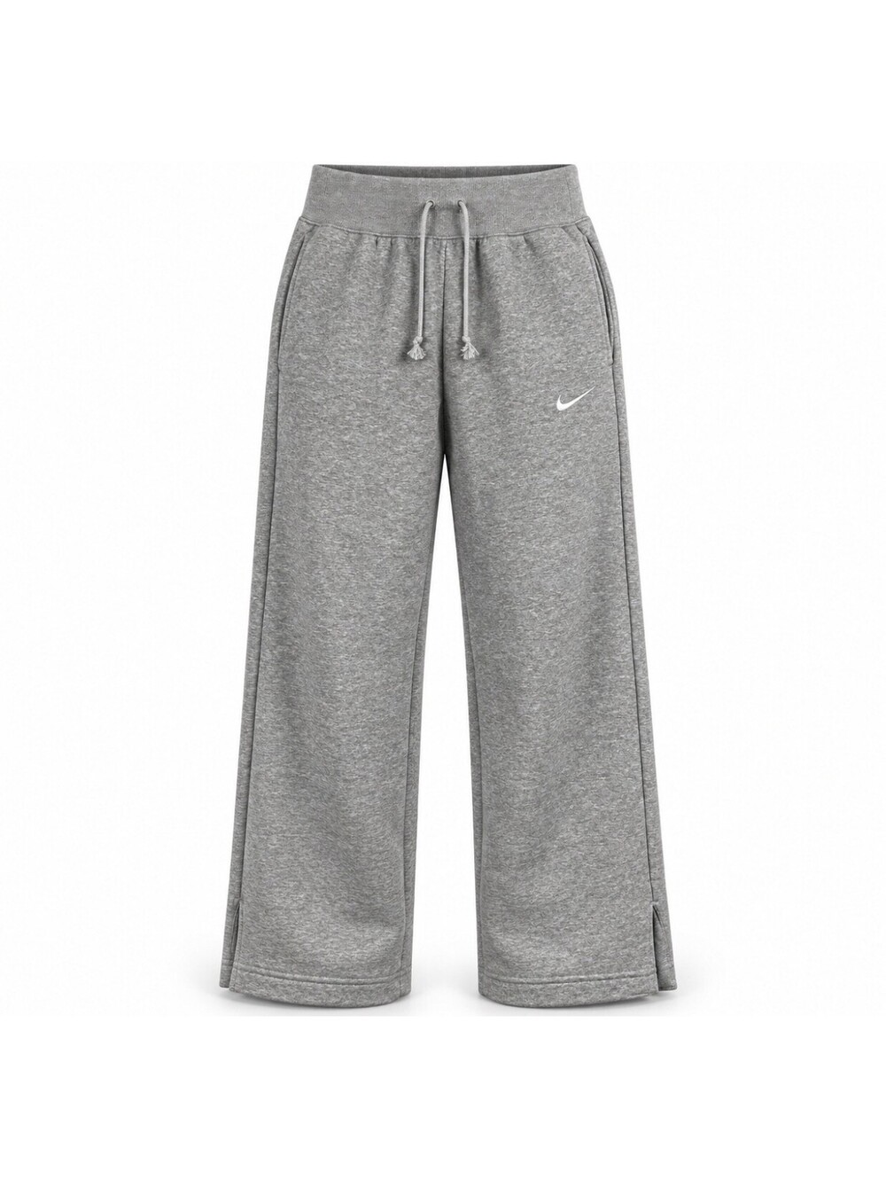 Nike Sweatpants Women’s Small Gray High Rise Standard Fit Wide Leg Lounge Pants